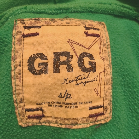 Garage Distressed Hoodie - Teal, US/CA S - Picture 3 of 3